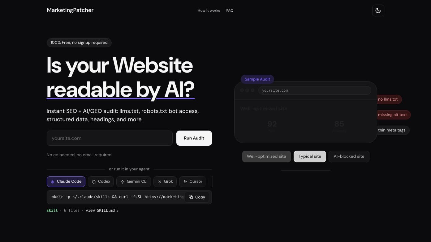 MarketingPatcher